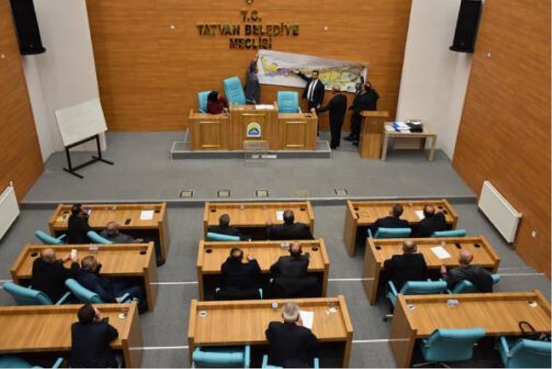 Tatvan Belediye Meclisi 2020  Yılının İlk Toplantısını Yaptı
