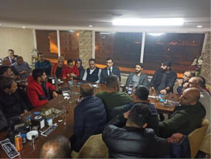 Başkan Tanğlay, Bitlis’teki  Gazeteciler İle Bir Araya Geldi