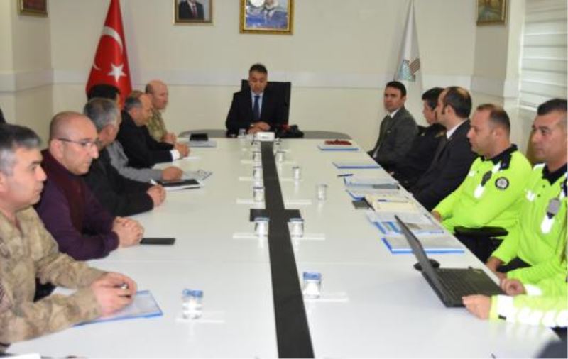 Bitlis’te ‘otobüs kazalarının önlenmesi’ konulu toplantı