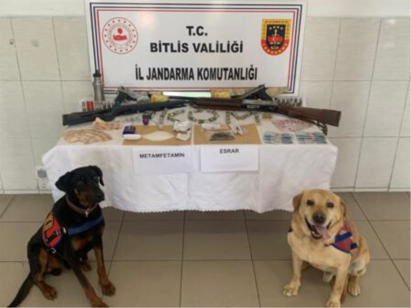 Bitlis’te eş zamanlı uyuşturucu operasyonu: 14 gözaltı