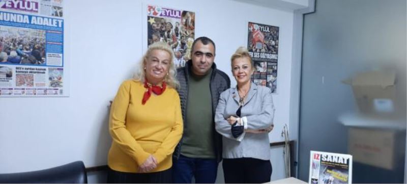 BİGACEM’den İzmir Gazeteciler Cemiyetine ziyaret