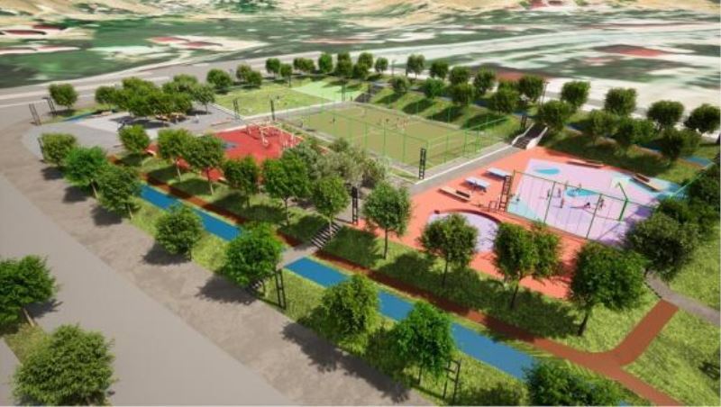 Bitlis’e iki büyük park inşa ediliyor