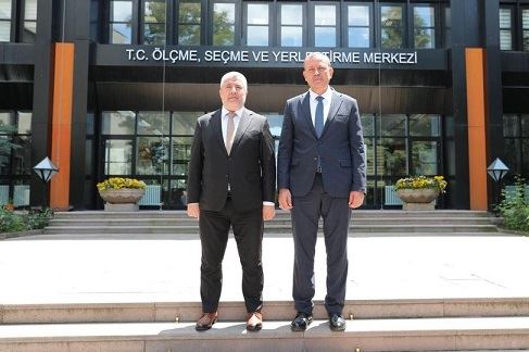 BEÜ Rektörü Elmastaş’tan ÖSYM’ye Ziyaret 