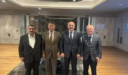 TATSO Başkanı Bilal Adabağ’dan  Ahmet Eren’e Teşekkür Ziyareti