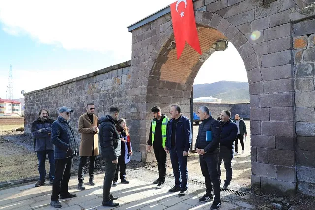 El Aman Hanı Restorasyon  Çalışmaları Gözden Geçirildi