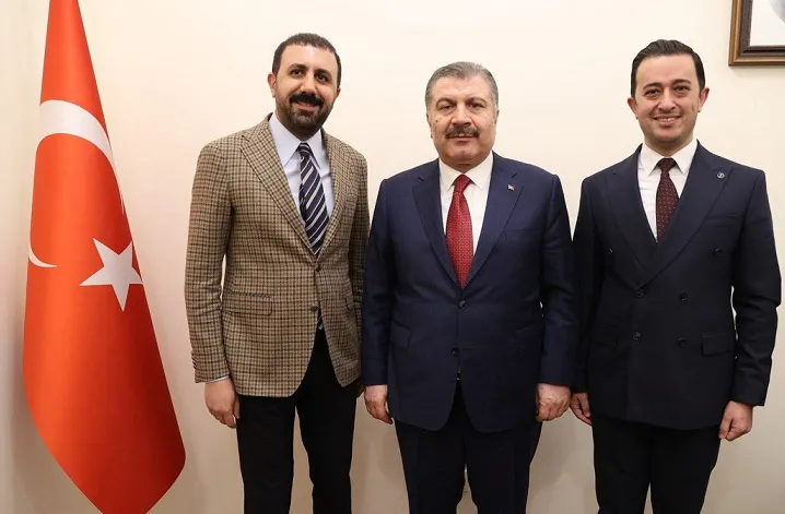 Bedirhanoğlu ve Ekici’den,  Bakan Koca’ya Ziyaret