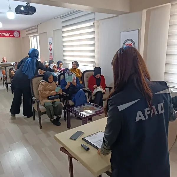 Tatvan’da Afet Farkındalık  ve Yangın Eğitimi Verildi