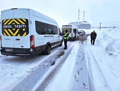 Bitlis’te okul servisleri denetlendi
