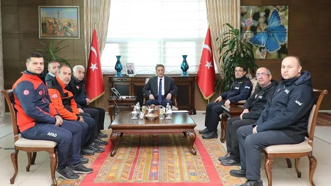 AFAD’dan Vali Karaömeroğlu’na Ziyaret
