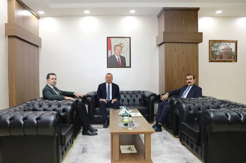 Başsavcı Abur ve Mısırcı’dan Rektör Elmastaş’a Ziyaret