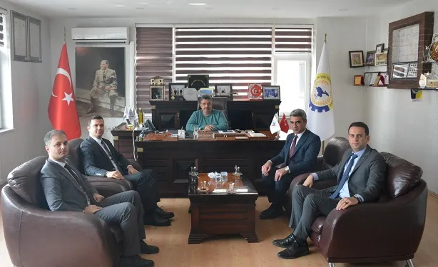 Halk Bankası heyetinden  TATSO’ya ziyaret