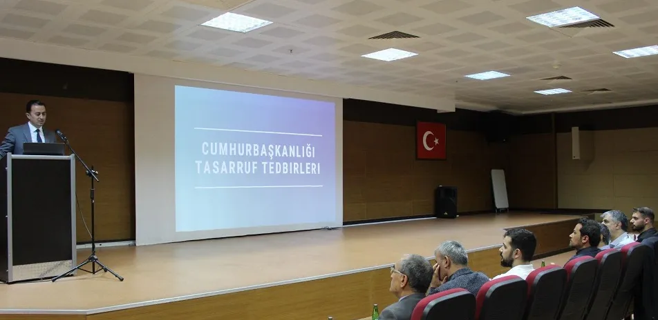 Bitlis’te Tasarruf Tedbirleri  Bilgilendirme Toplantısı