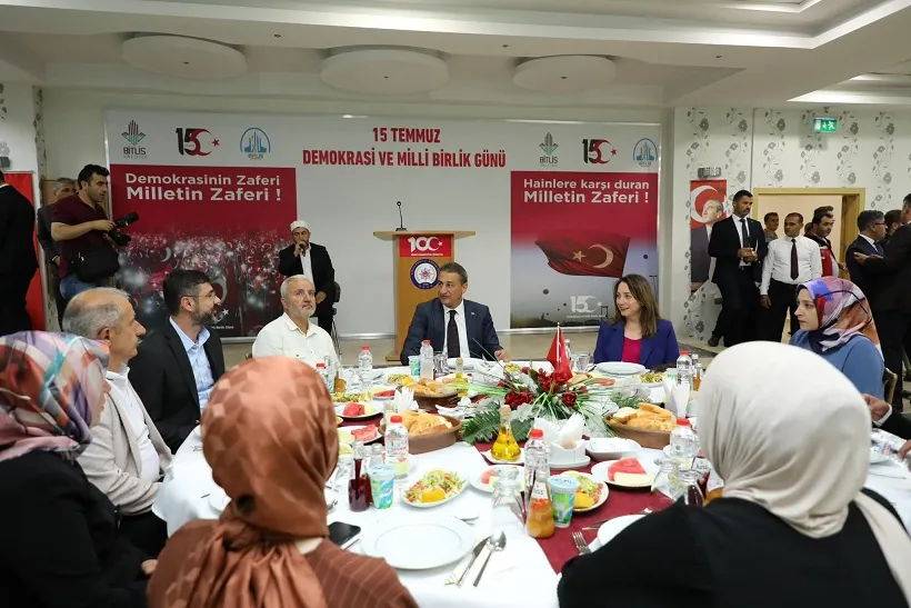 Vali Karaömeroğlu Şehit Aileleri ve Gazilerle  Yemek Programında Biraraya Geldi
