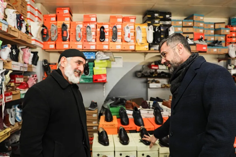 Başkan Tanğlay, Esnaf Ziyaretlerine Devam ediyor