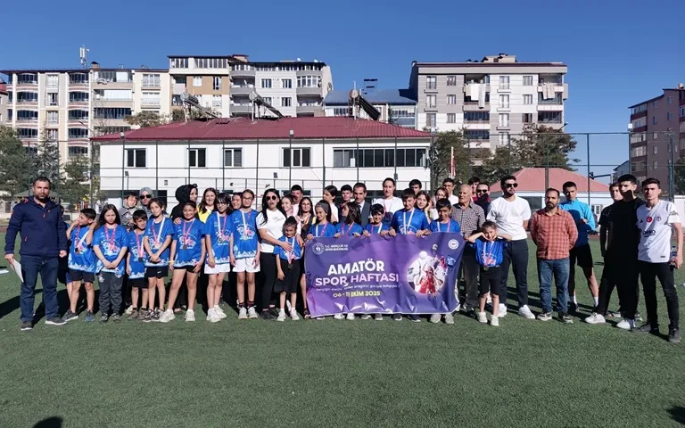 Bitlis’te Amatör Spor Haftası Coşkusu Yaşandı