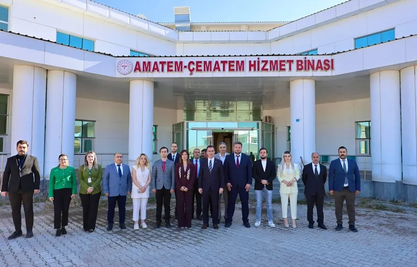 Vali Karakaya, AMATEM Hizmet Binasında İncelemelerde Bulundu