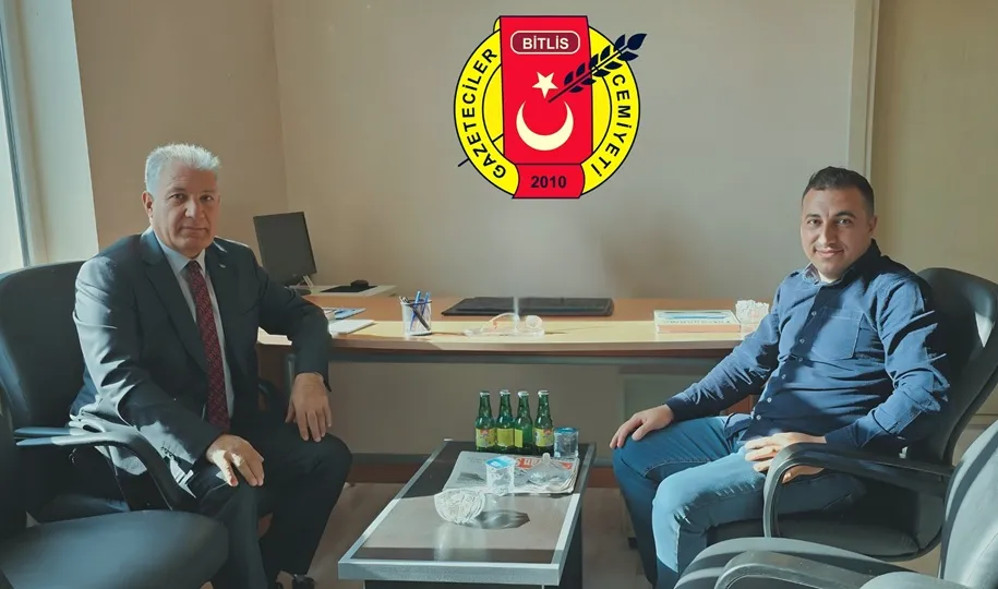 Tatvan SHM Müdürü Emreddin Aydoğan’dan BİGACEM’e Ziyaret