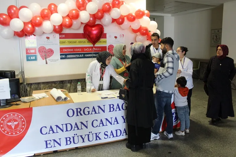 Tatvan Devlet Hastanesi’nden Organ Bağışı Haftası Etkinliği