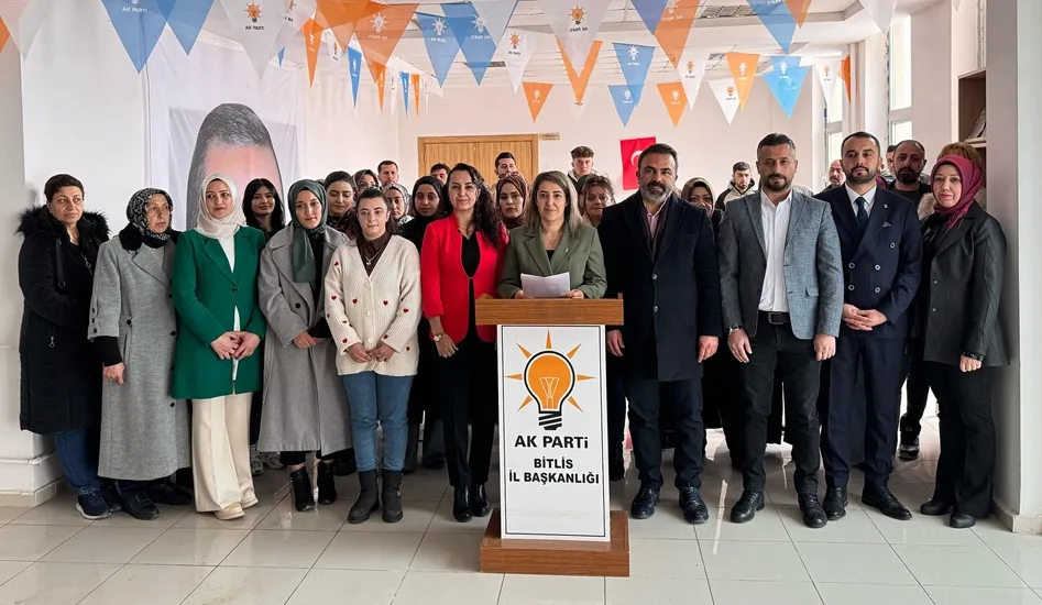 AK Parti Bitlis İl Teşkilatından 8 Mart Dünya Kadınlar Günü açıklaması