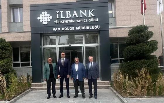 TATSO Başkanı Adabağ’dan  İLBANK Van Bölge Müdürlüğü’ne Ziyaret 