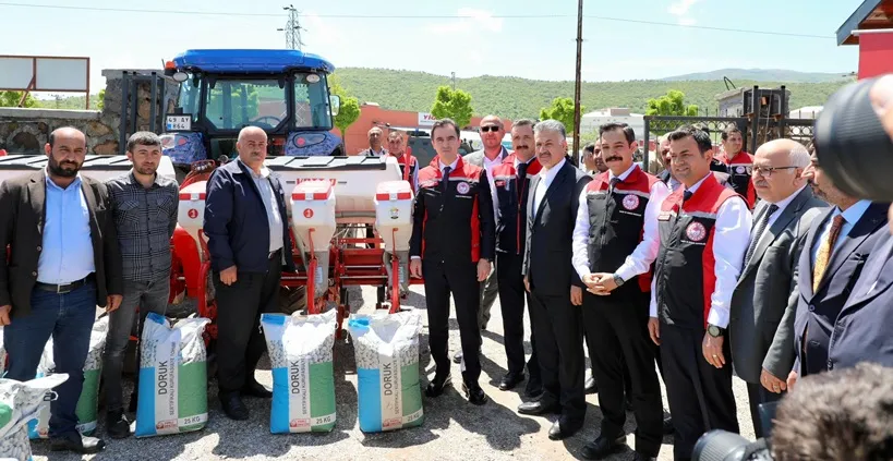  Güroymak’ta Fasulye Tohumu Dağıtım Programı
