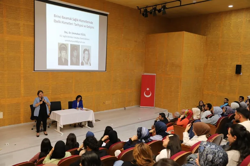 BEÜ’de “Birinci Basamak Sağlık Hizmetlerinde Ebelik  Hizmetleri: Tarihçesi ve Gelişimi” Konferansı Düzenlendi
