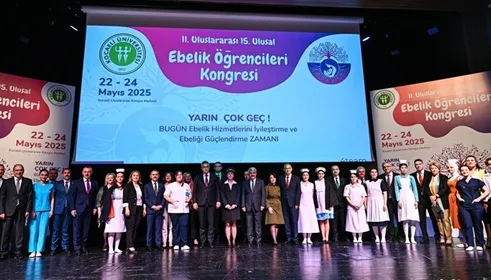 BEÜ Ebelik Öğrencileri Uluslararası Kongrede Bilimsel Katkı Sundu