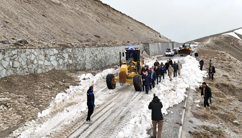 Nemrut Kalderası’nda Karla Mücadele Çalışmaları Tamamlandı