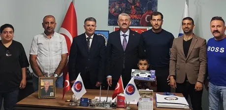 Emniyet Müdürü Ortaç Şekeroğlu’ndan  Şehit Gazi Sen Eğitim Bitlis Şubesi’ne Ziyaret