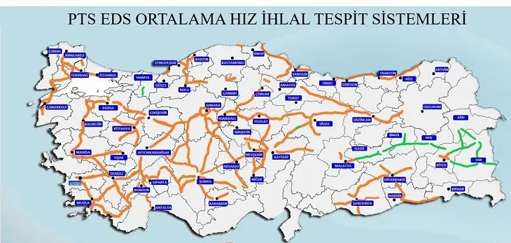 Bitlis dahil 9 İlde Ortalama Hız Denetimi Başladı