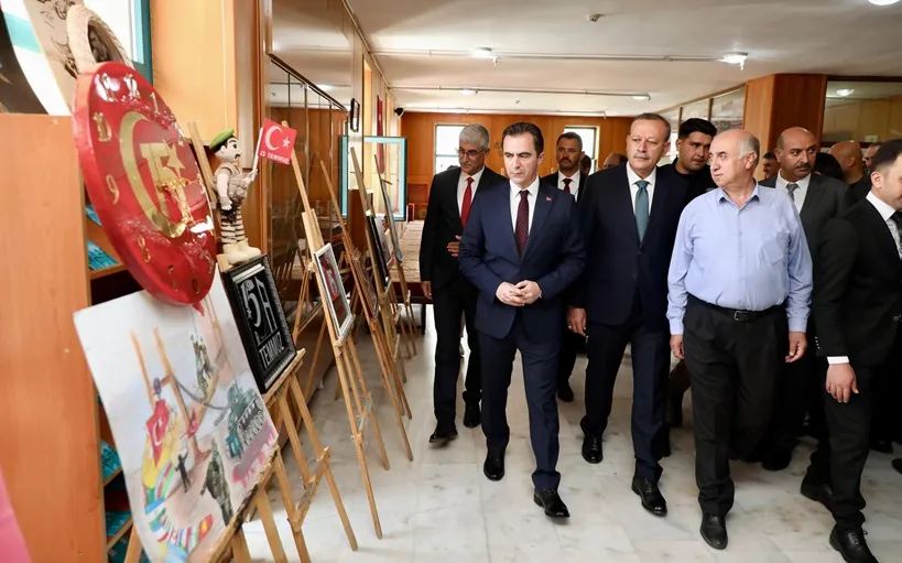 Bitlis’te 15 Temmuz Temalı  Resim Sergisi Düzenlendi