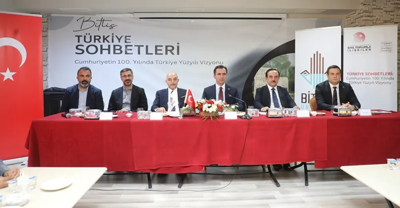 BİTLİS’TE “TÜRKİYE SOHBETLERİ” PROGRAMI :  