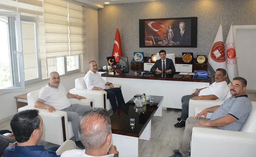 TATSO Heyetinden Başsavcı Ateş’e  “Hayırlı Olsun” Ziyareti