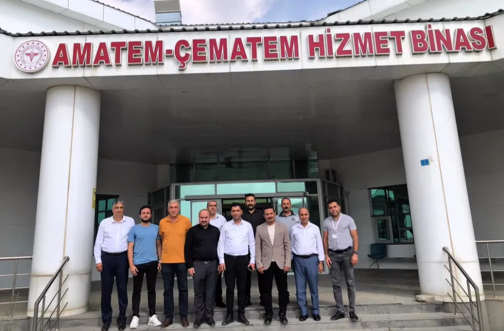 İl Sağlık Müdürü Güzeltaş’tan AMATEM Merkezine Ziyaret