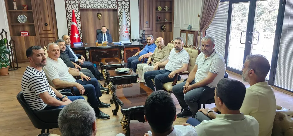 TATSO heyetinden  Kaymakam Demirer’e Ziyaret