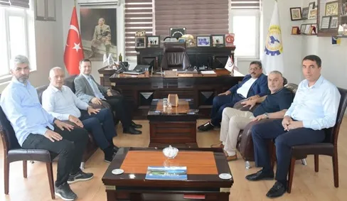 Kaymakam Demirer’den  TATSO’ya Ziyaret
