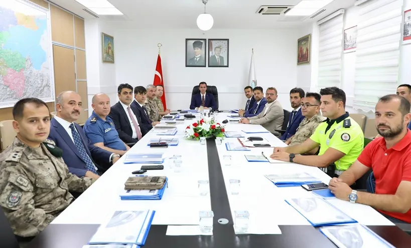 Malazgirt Zaferi ve Ahlat Şenlikleri  İçin Hazırlıklar Gözden Geçirildi