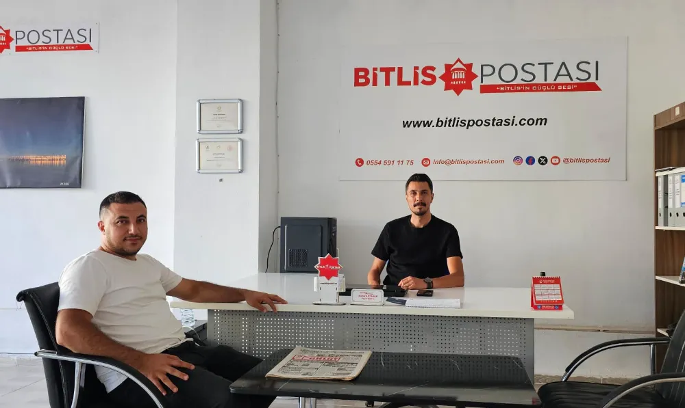 BİGACEM Başkanı Okay’dan  Bitlis Postası’na Ziyaret