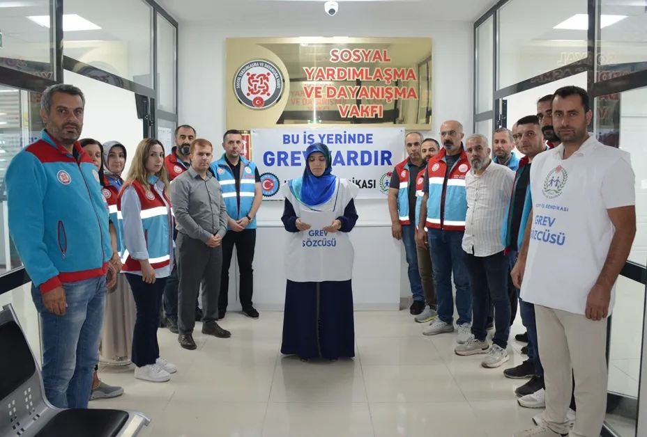  SYDV ÇALIŞANLARI BİTLİS’TE İŞ BIRAKTI
