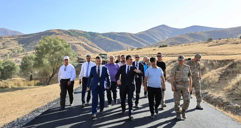 Vali Karakaya’dan Tatvan Kırsalına Altyapı İncelemesi