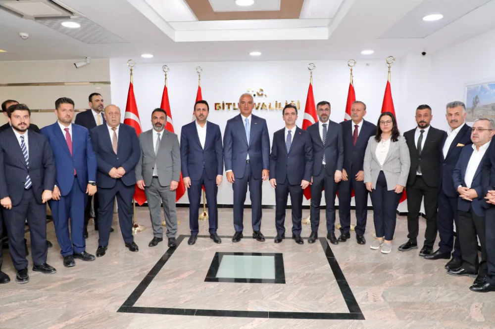 Kültür ve Turizm Bakanı Ersoy’dan Bitlis’e Ziyaret