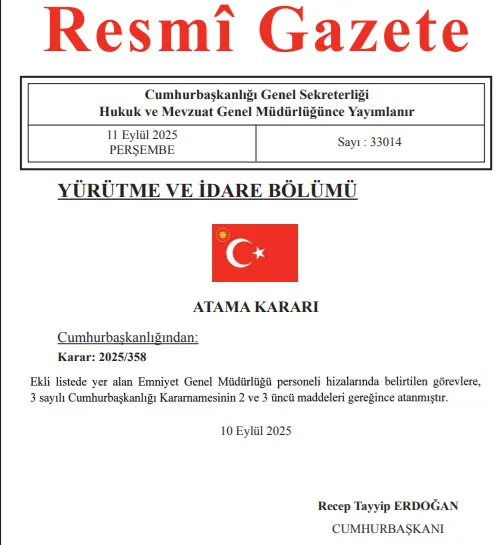 Bitlis Emniyet Müdürü Değişti