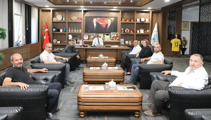 Başkan Nesrullah Tanğlay  Muhtarlarla Bir Araya Geldi