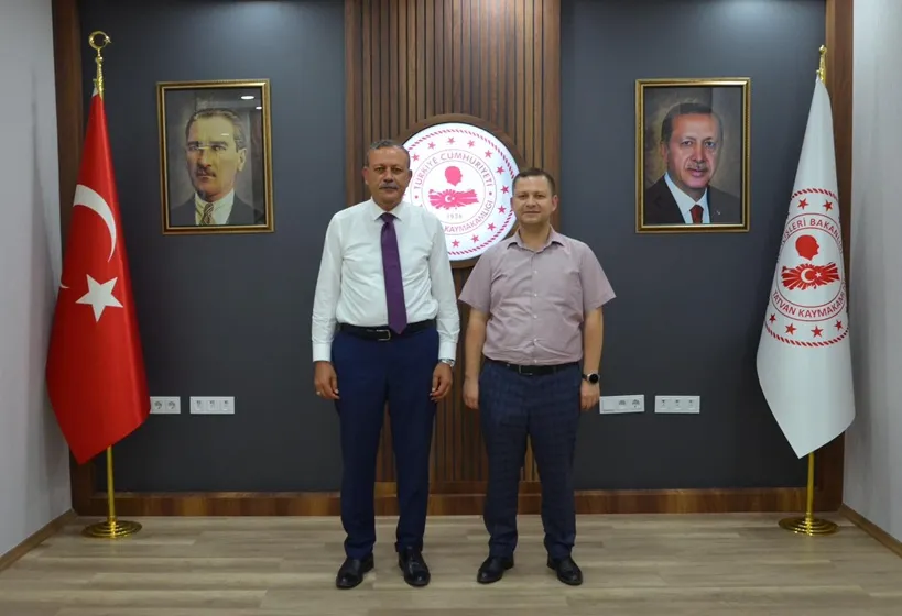 BEÜ Rektörü Elmastaş’tan Kaymakam Demirer’e Ziyaret