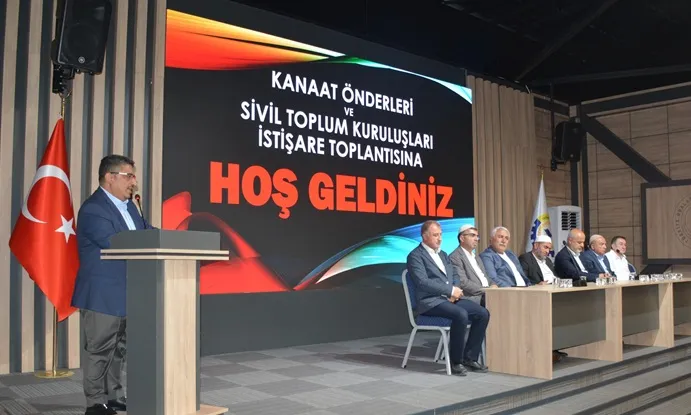 TATVAN’DA TOPLUMSAL HUZUR İÇİN  İSTİŞARE TOPLANTISI DÜZENLENDİ