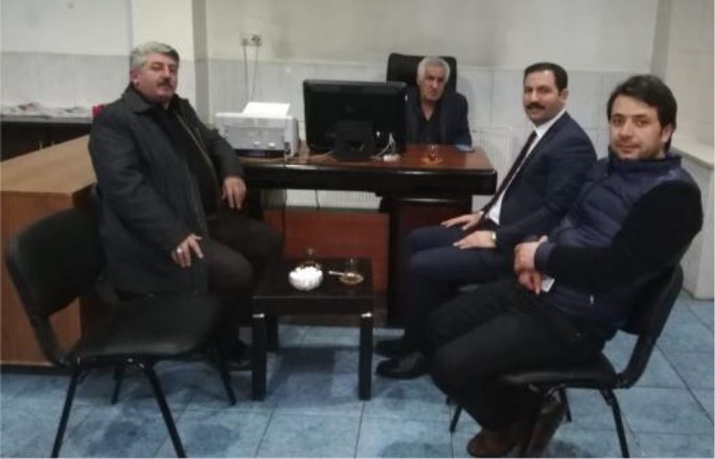AK Parti Tatvan Belediye Başkan Adayı Geylani Gazetemizi Ziyaret Etti