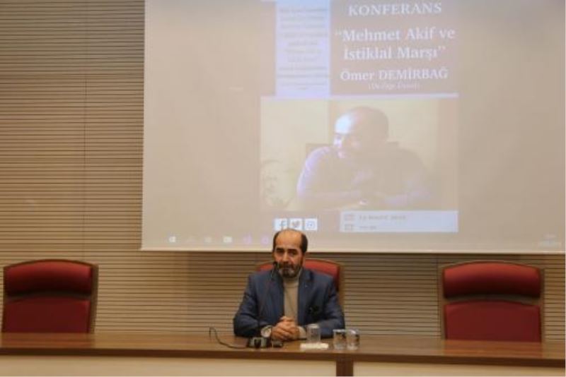 BEÜ’de Mehmet Akif ve İstiklal Marşı Konferansı