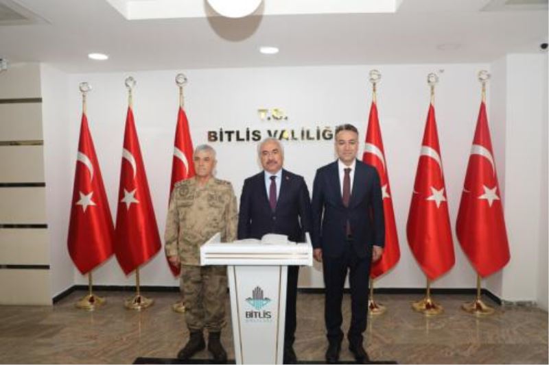 İçişleri Bakanı Yardımcısı Ersoy ve Jandarma Genel Komutanı Çetin’den Bitlis Ziyareti