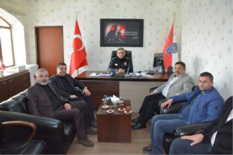TATSO’dan Emniyet Müdürü  Taşkın’a “Hayırlı Olsun” Ziyareti