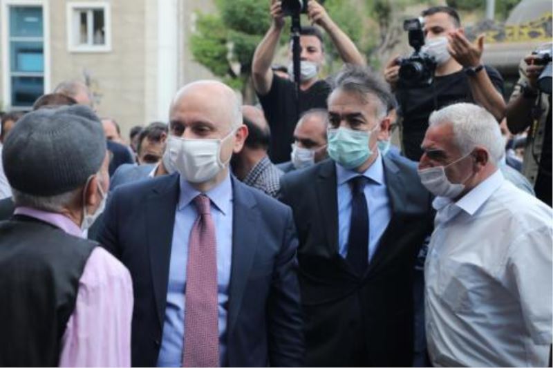 Ulaştırma ve Altyapı Bakanı Adil Karaismailoğlu Bitlis’te